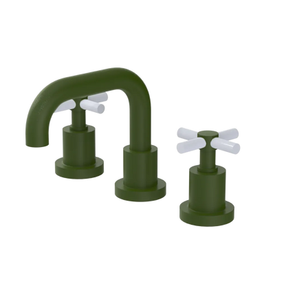 Rubinet Widespread Lav. Set. (less drain) Green Envy