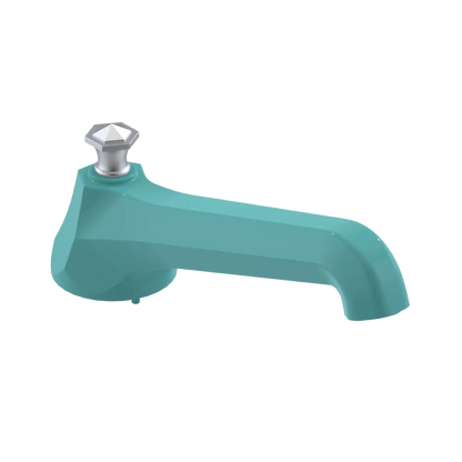 Rubinet Tub Filler Spout Deck Mount Aqua