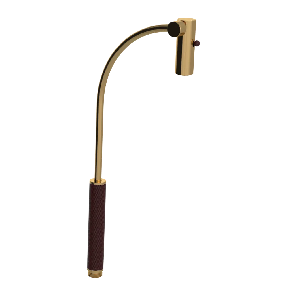 Rubinet Hand Held Shower Bidet Only Gold