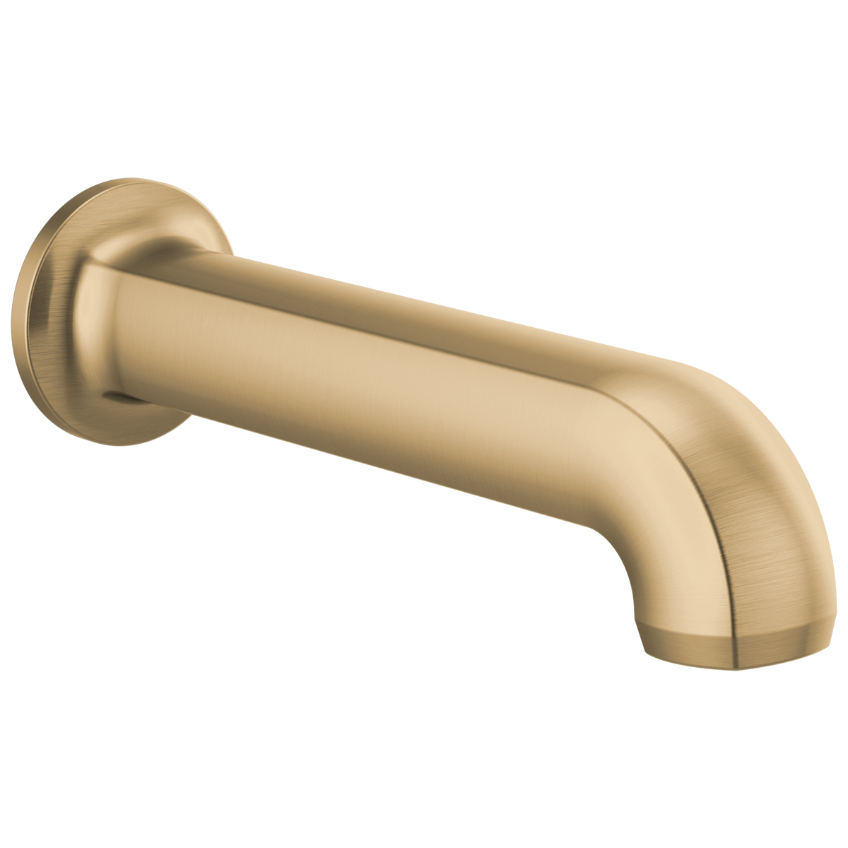 Brizo Non-Diverter Tub Spout - Brilliance® Luxe Gold®