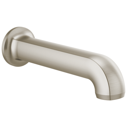Brizo Non-Diverter Tub Spout - Brilliance® Luxe Nickel®