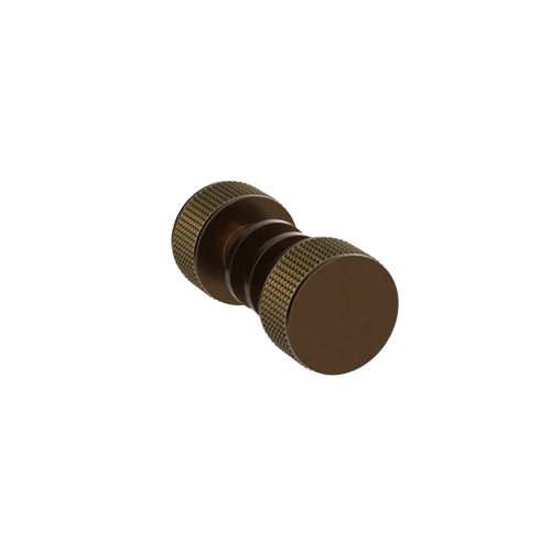 Rubinet Shower Door Knob (set) Tuscan Brass