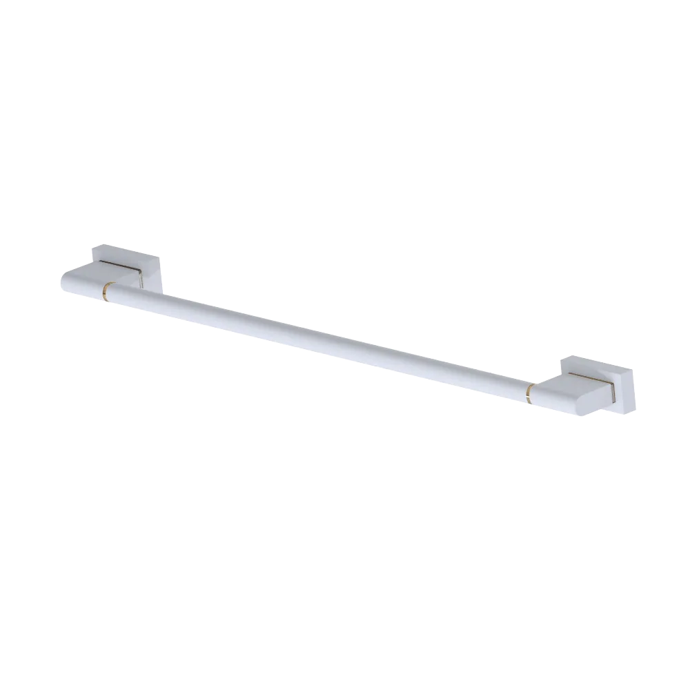 Rubinet Towel Bar 18" White