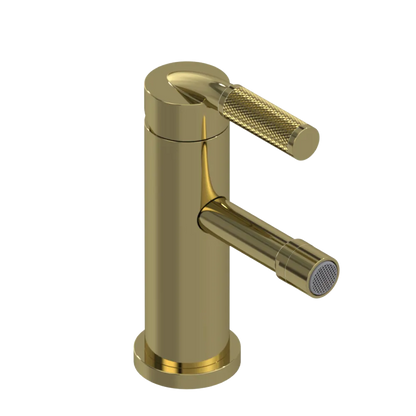 Rubinet Single Control Bidet Fitting (less drain) Natural Brass