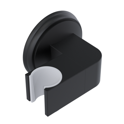 Rubinet Wall Bracket for Hand Held Shower Matt Black