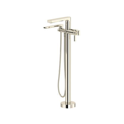 Riobel Manifesto™ Thermostatic Single Hole Floor Mount Tub Filler Trim