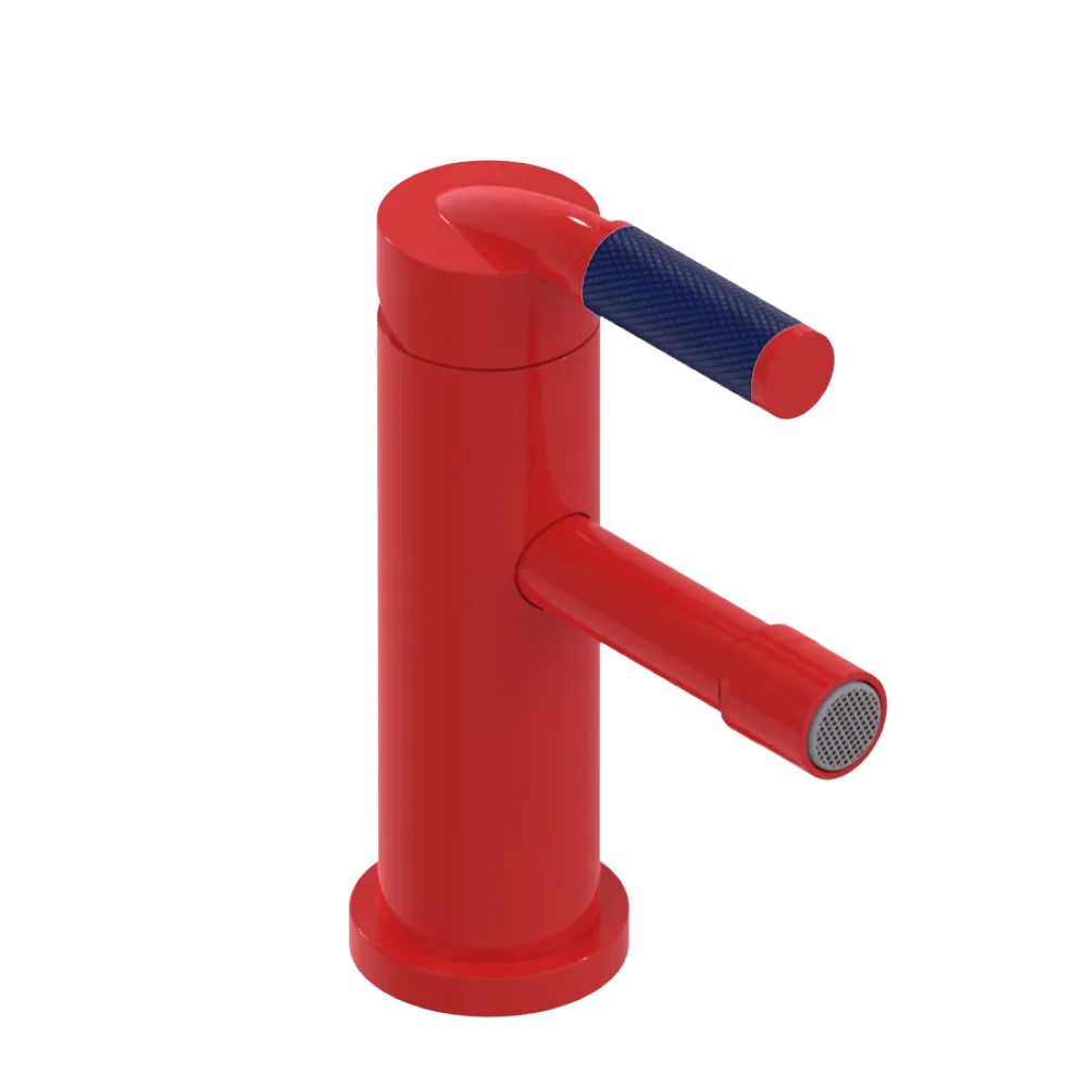 Rubinet Single Control Bidet Fitting (less drain) Red