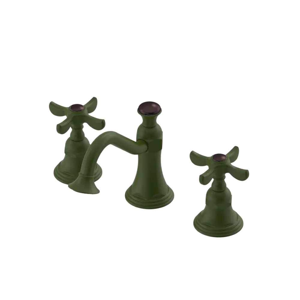 Rubinet Widespread Lav. Set. (less drain) Green Envy