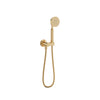 Baril 1-spray anti-limestone hand shower on wall-mounted supply elbow
