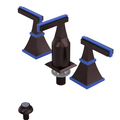 Rubinet Bidet Fitting with Spray, Diverter, and Vacum Breaker (Less Drain) Tuscan Brass