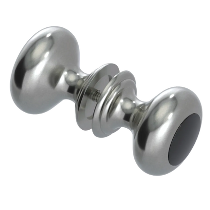 Rubinet Shower Door Knob (set) Satin Nickel
