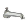 Rubinet Tub Filler Spout Deck Mount Satin Nickel