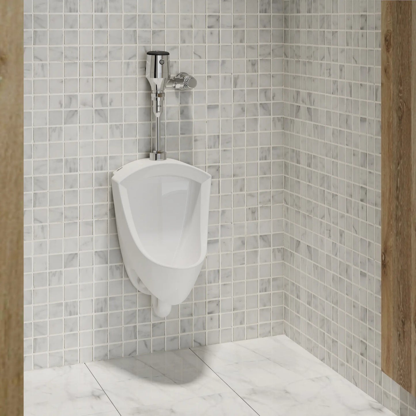 American Standard Ultima® Selectronic® Exposed Urinal Flush Valve, Diaphragm Type, Base Model, 0.125 gpf/0.5 Lpf