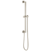 Essential Shower Series Linear Square Slide Bar With Hose - Brilliance® Luxe Nickel®