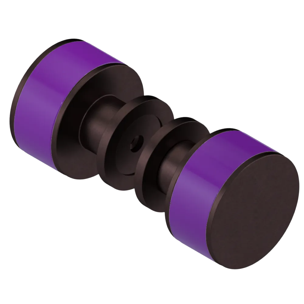 Rubinet Shower Door Knob (set) Oil Rubbed Bronze