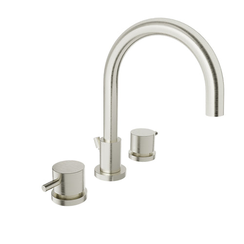 Baril 8" c/c lavatory faucet, drain included