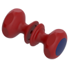 Rubinet Shower Door Knob (set) Maroon