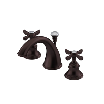 Rubinet Widespread Lav. Set. (less drain) Oil Rubbed Bronze