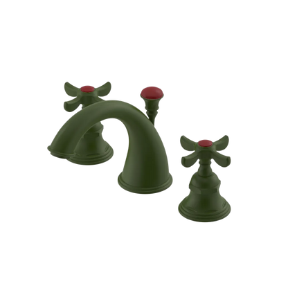 Rubinet Widespread Lav. Set. (less drain) Green Envy