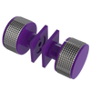 Rubinet Shower Door Knob (set) Purple Haze