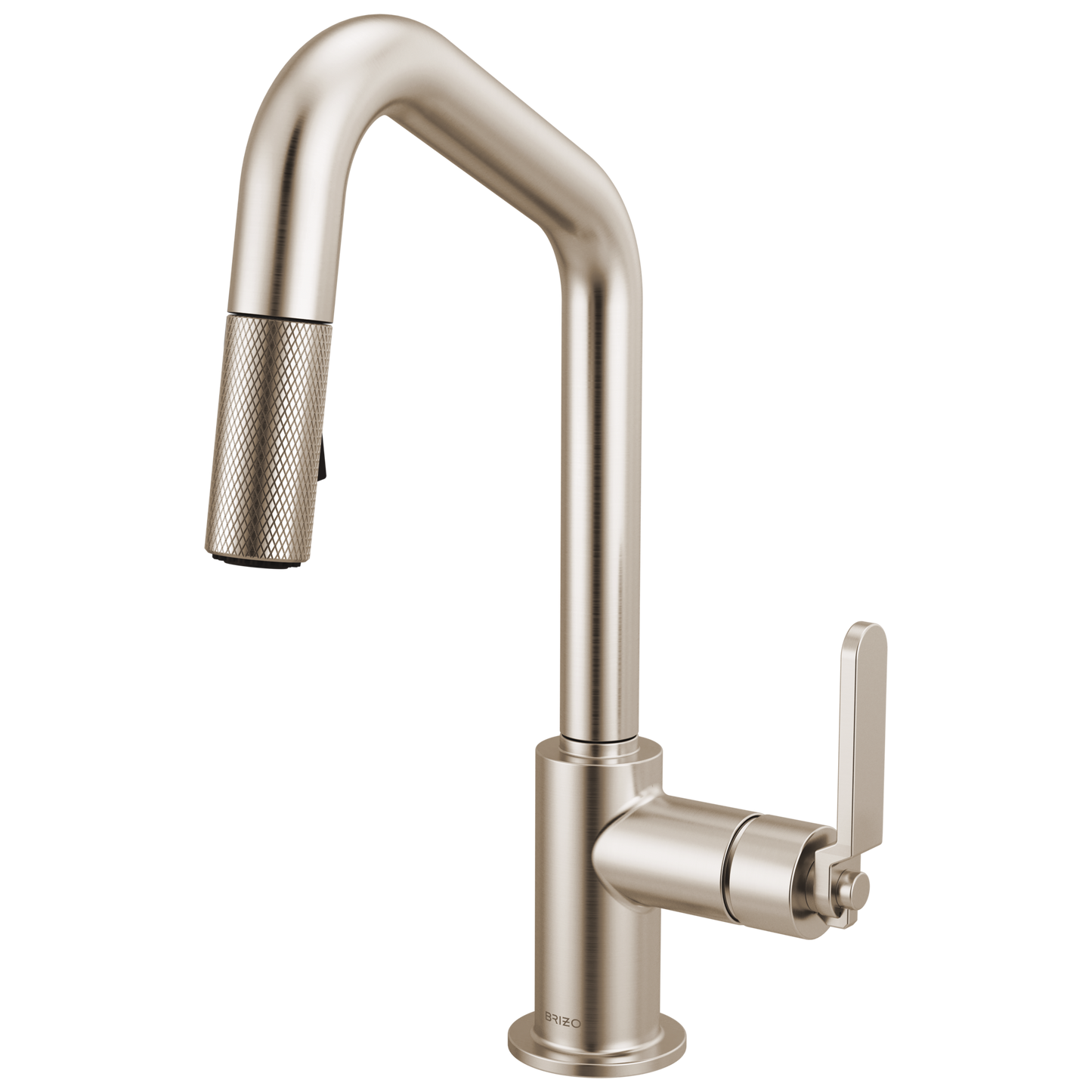 Brizo Pull Down Prep Faucet With Angle Spout Industrial Handle