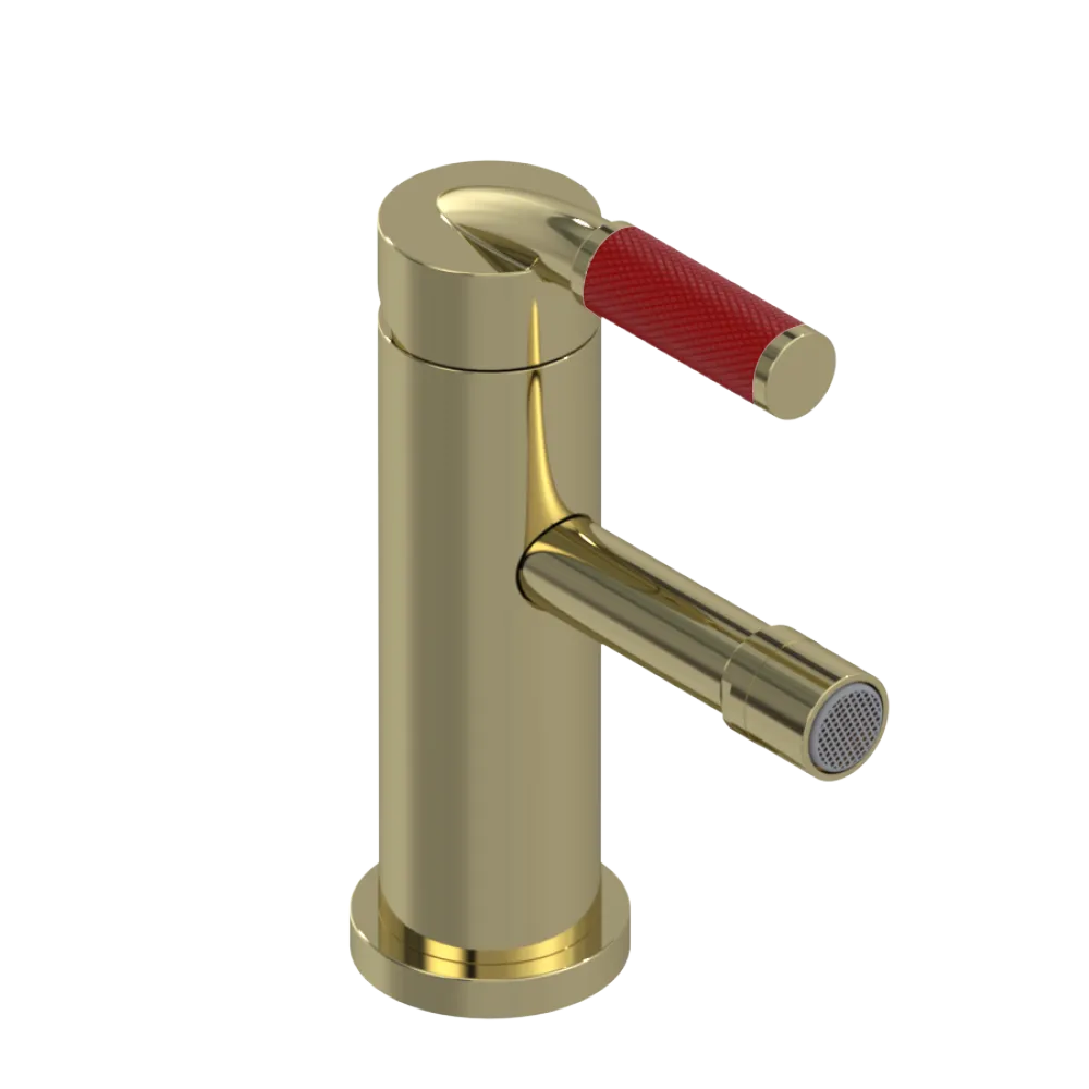 Rubinet Single Control Bidet Fitting (less drain) Gold