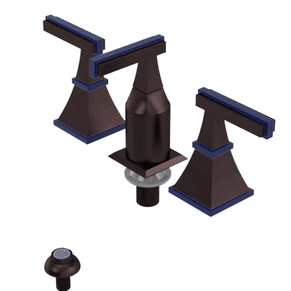 Rubinet Bidet Fitting with Spray, Diverter, and Vacum Breaker (Less Drain) Tuscan Brass