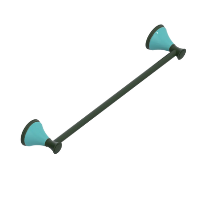 Rubinet Towel Bar 18" Green Envy