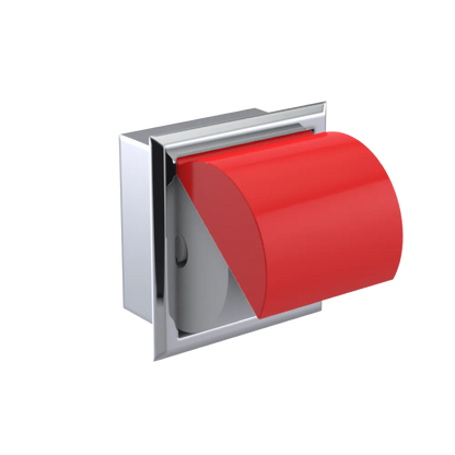 Rubinet RECESSED TOILET PAPER HOLDER Chrome