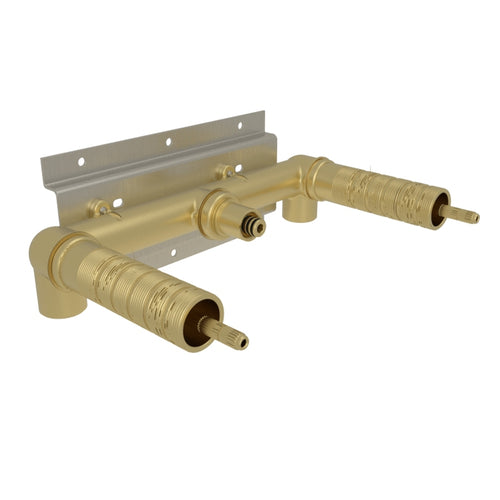 Baril Two handles wall-mounted lavatory rough