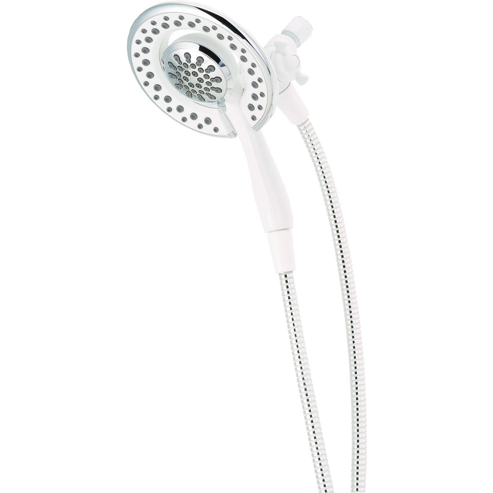IN2ITION H/s 4 Sprays White & Chr - 1.75 GPM - White/Chrome