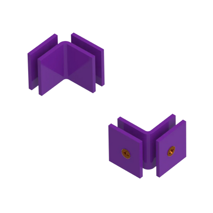 Rubinet 90 Glass to Glass Open Face Purple Haze