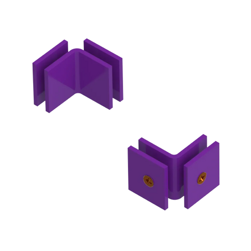 Rubinet 90 Glass to Glass Open Face Purple Haze