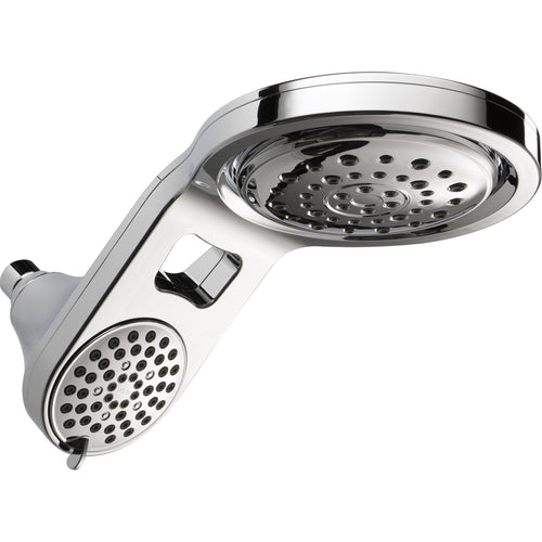Universal Showering 5 Setting Hydrorain Shower - Chrome