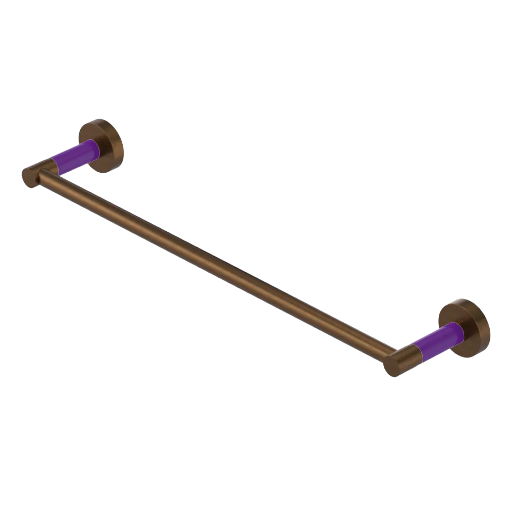 Rubinet Towel Bar 18" Tuscan Brass