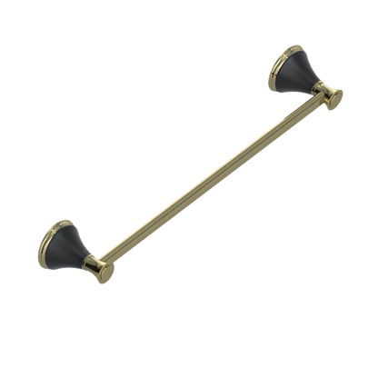 Rubinet Towel Bar 18" Natural Brass