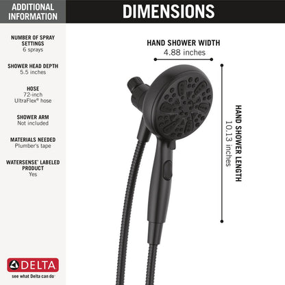 Delta 6-Setting SureDock Magnetic Hand