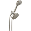 Universal Showering 5.5" R. Sh 4.6" 4F R. Hs Combo 1.75 GPM - Stainless