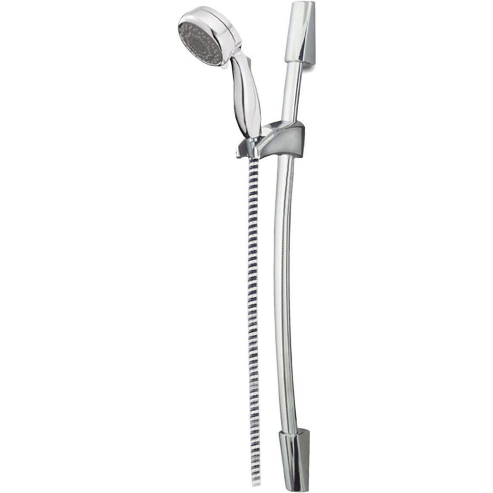 7-Setting Wall Bar Hand Shower in Chrome - Chrome