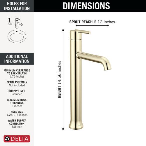 Delta Trinsic Vessel Riser