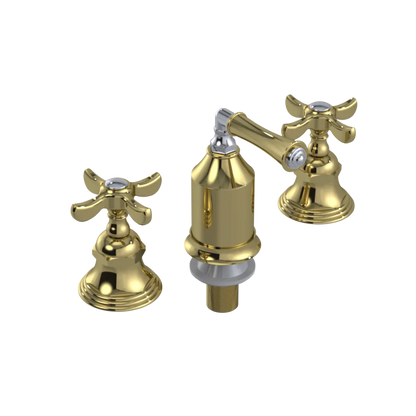 Rubinet Bidet Fitting with Spray, Diverter, and Vacum Breaker (Less Drain) Bright Brass