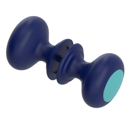 Rubinet Shower Door Knob (set) Midnight Blue