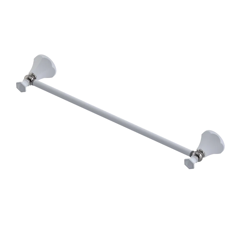 Rubinet Towel Bar 18" Matt White