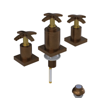 Rubinet Bidet Fitting with Spray, Diverter, and Vacuum Breaker (less drain) Oil Rubbed Bronze