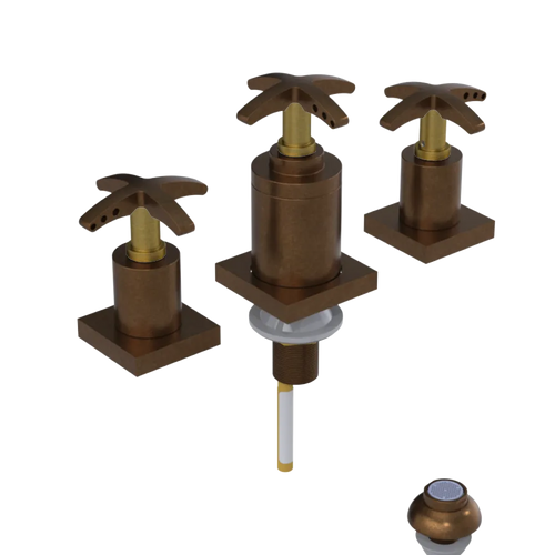 Rubinet Bidet Fitting with Spray, Diverter, and Vacuum Breaker (less drain) Oil Rubbed Bronze