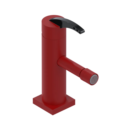 Rubinet Single Control Bidet Fitting (less drain) Maroon