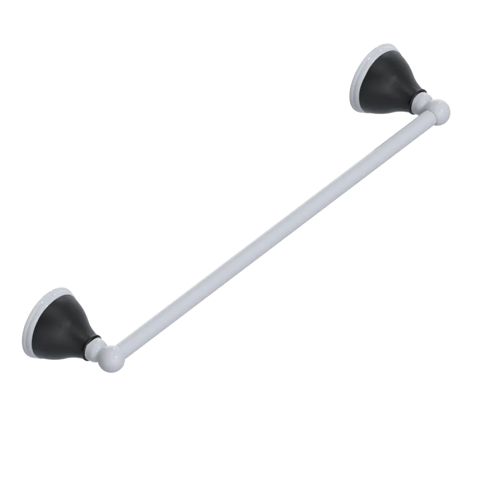 Rubinet Towel Bar 18" White