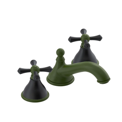 Rubinet Widespread Lav. Set. (less drain) Green Envy