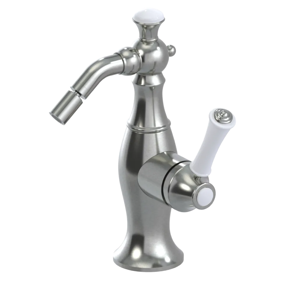 Rubinet Single Control Bidet Fitting (less drain) Satin Nickel