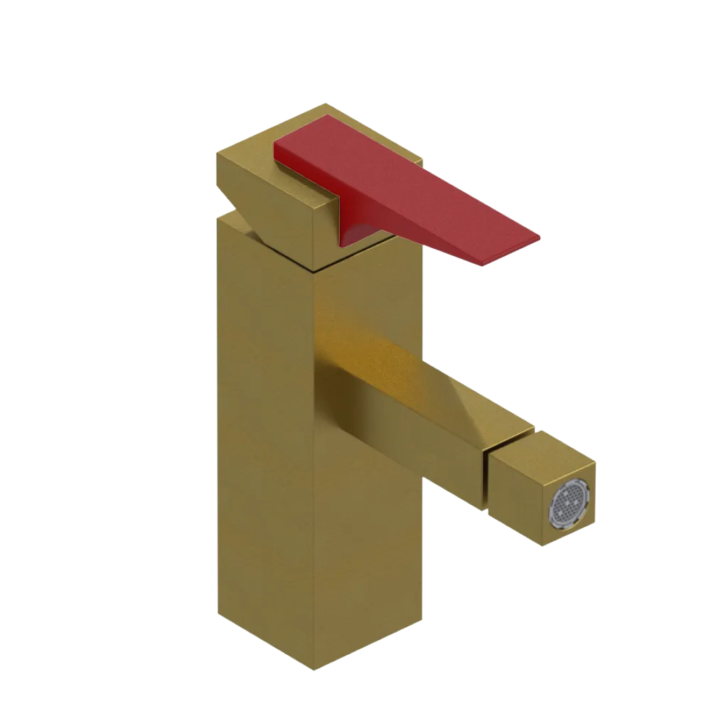 Rubinet Single Control Bidet Fitting (less drain) Antique Brass Matt